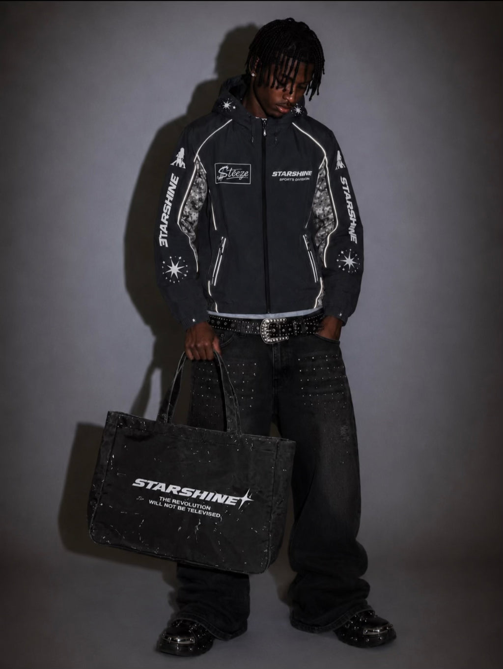 Starshine Revolution Tote - Black
